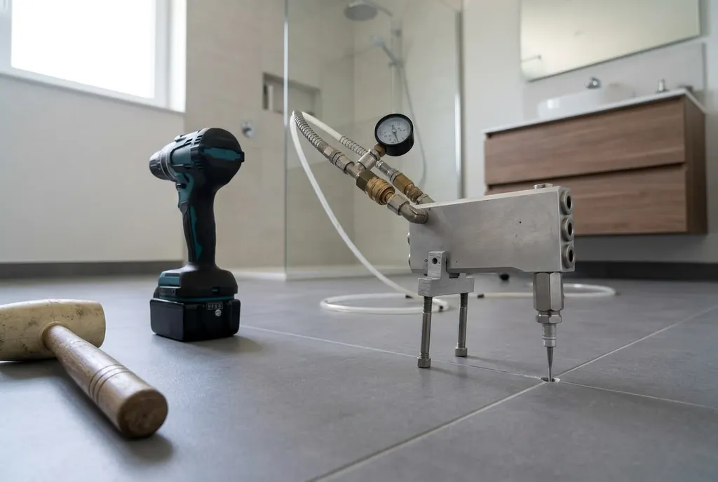 Kitbedrijf Doornspijk – holle tegels injecteren
